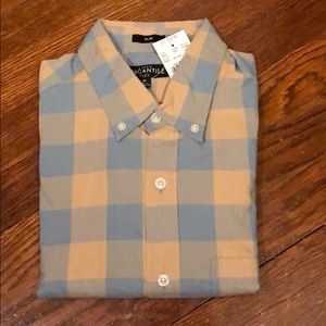 J. Crew Plaid Slim fit shirt NWT